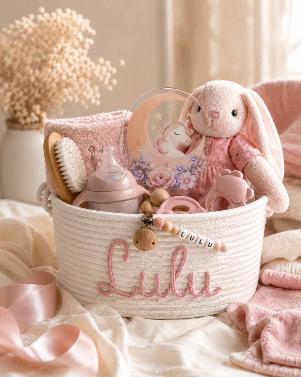 Newborn gift basket