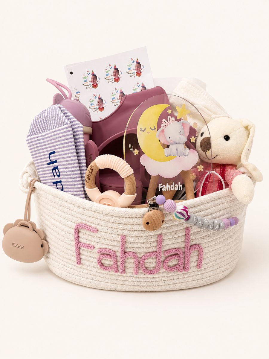 Moonlight Cuddles Basket